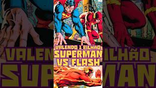 Superman vs Flash Valendo 1 Bilhão ‍️ #superman #dc #dceu #dcuniverse #dccomics