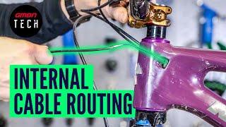 How To Change A Mountain Bike Outer Cable/Gear Housing | Internal Routing Tips