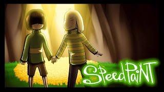 Chara&Asriel (UnderTale) // SpeedPaint by Yugo Vostok