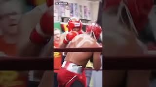 Anderson Silva boxing a boxer WAY better than Jake Paul… #shorts