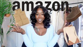 AMAZON FALL + WINTER WARDROBE ESSENTIALS | BEST QUALITY AFFORDABLE BASICS