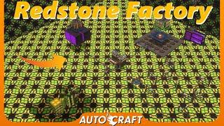 Making A Complex Redstone Factory Perimeter! (AutoCraft ep.100 Special)