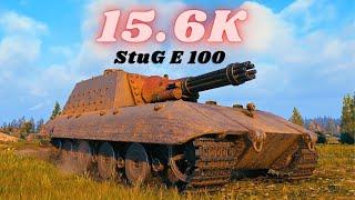 StuG E 100 - 15.6K Damage Overwhelming Fire World of Tanks compilacija