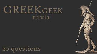 Greek Geek Trivia - 20 Questions about the Mythology of Ancient Greece !! {ROAD TRIpVIA- ep:79]