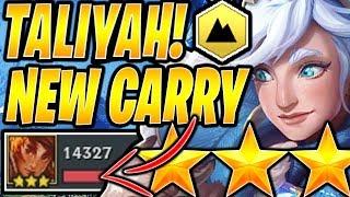 TALIYAH ⭐⭐⭐ NEW CARRY! - TFT RANKED Teamfight Tactics Strategy SET 2 Best Comp Guide