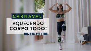 Aquecimento para TODOS os Treinos / Cardio divertido e fácil para iniciantes - Carol Borba