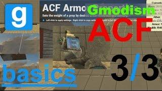 [Tutorial] Garry's Mod ACF Basics, "Armour & Sounds"  (3/3)