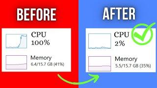 How To Fix High CPU RAM DISK Memory Usage In Windows 11/10