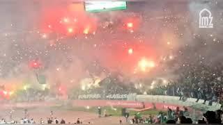 Raja Casablanca Fans beim Finale gegen AS Vita Club