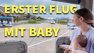 First flight and trip with baby to Bangkok in Thailand | VLOG 621