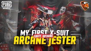 My first X-Suit Create Opening| Arcane Jester | Pubg Mobile