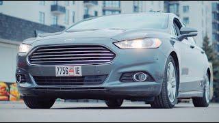 Обзор Ford Fusion Hybrid. 5 литров расход и надежность. Что еще нужно? Авто из США.