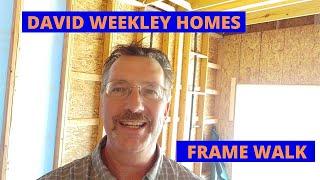 David Weekley Homes Review in Meridiana | Framing Stage