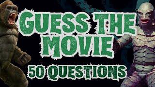 Guess the Movie from the Monster Picture Quiz! 50 Films (Creatures, Monsters & Aliens)