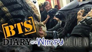 Behind the Scenes - Diary of a Wimpy Alien 2 PREDATOR RULES (Wimpy Kid / Alien / Predator Parody)