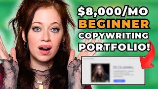 How to Make a COPYWRITING PORTFOLIO That Wins $8K/mo in CLIENTS! (BEGINNER-FRIENDLY!)