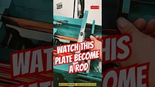 Metal Plate Forming Machine – Turns Flat Sheets into Solid Rods