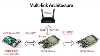 ESP32 module Run Multi protocol BLE/WiFi