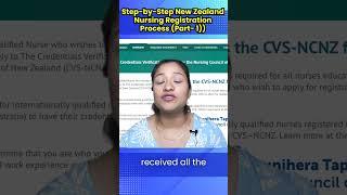 Step by Step New Zealand Nursing Registration Process (Part - 1)