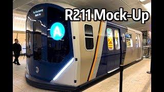 ⁴ᴷ New R211 Subway Car Mock-Up at 34th Street - Hudson Yards