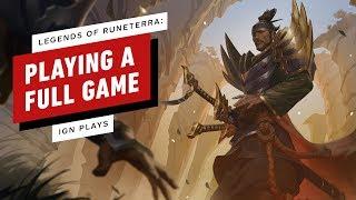 A Full Game of Legends of Runeterra With Riot Games - IGN Plays