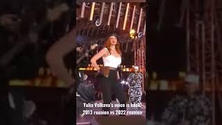 t.A.T.u. - Yulia Volkova’s voice is back! Compare her voice 2013 vs 2022