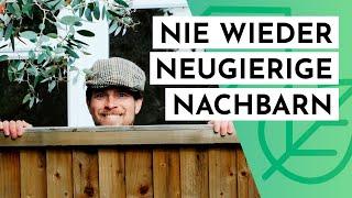 10 Tipps für mehr Sichtschutz und Privatsphäre im Garten