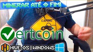 COMO MINERAR VERTCOIN - DO PROJETO A MINERAÇÃO (WINDOWS & HIVE-OS)