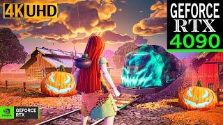 Fortnite Sally Skin Gameplay | RTX 4090 4K Max Graphics + Ray Tracing ON | Fortnitemares #fortnite