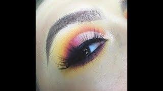 Sunset Half Cut Crease | Make Up Tutorial