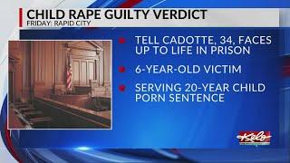 Rapid City child rape guilty verdict