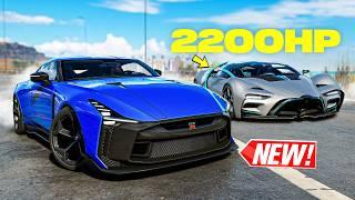 NEW $1,200,000 Nissan GTR-50 Italdesign & Hyperion XP-1 in The Crew Motorfest!