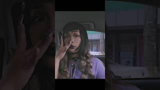 brushing your teeth in the car real quick #asmr