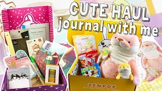 Unboxing a NEW LIMITED EDITION ZenPop Box, Japanese Stationery, Sakura Plushie and Journal with Me!