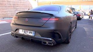 BRABUS 850 6.0 BiTurbo V8 S63 AMG COUPE - BRUTAL EXHAUST SOUNDS!