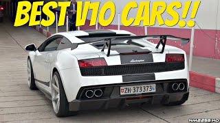 TOP 7 BEST Sounding V10 Cars In The World!!