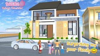 HOUSE AND CAR SURPRISE FOR MY FAMILY ‖ SAKURA SCHOOL SIMULATOR DRAMA ‖ SHORTFILM