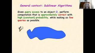 On Distance Approximation for Graph Properties