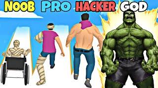 NOOB vs PRO vs HACKER vs GOD in Healthy Runner