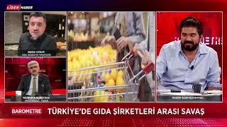 Lider Haber TV'de canlı yayınlanan Barometre programına katılarak soruları yanıtladık.