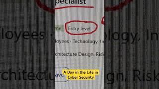 A Day in the Life of Cyber Security | SOC Analyst | Penetration Tester | Cyber Security Training