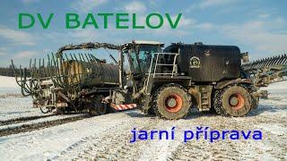 DV Batelov - Jarní příprava 2021- aplikace digestátu |Claas Xerion 3800|Massey Ferguson 8680 DynaVT|