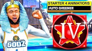 I Hit STARTER 4 & UNLOCKED SECRET ANIMATIONS in NBA 2K25 (Unlimited Ankle Breakers)