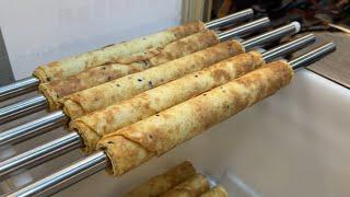 Delicious Handmade Egg Roll - Taiwanese Street Food