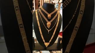 22 k gold choker necklace, long mangalsutr,mini ganthan design #viralshort #goldjewellery