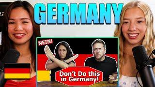 American Girls React To 16 Things NOT To Do In Germany!