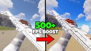 Rust 500+ FPS Boost in 1:36 minutes.