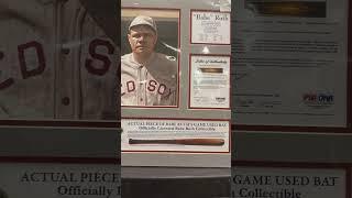 Actual Piece of Babe Ruth’s Baseball Bat!