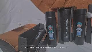 Giftbox Tumbler Thermos custom Rebahaners | Hampers Lebaran