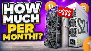 How much BITCOIN the S21 Really Makes!? Bitmain S21 Profits & Review